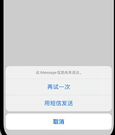 洛扎apple维修iPhone上无法正常发送iMessage信息