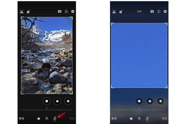 洛扎苹果手机维修分享iPhone手机如何使用裁剪功能隐藏照片 