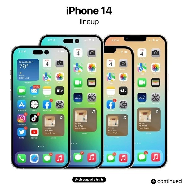 洛扎苹果14维修分享iPhone 14全家福 