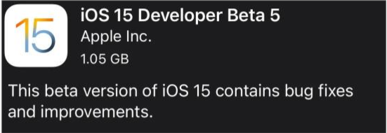 洛扎苹果手机维修分享如何升级到iOS15.0 beta5 